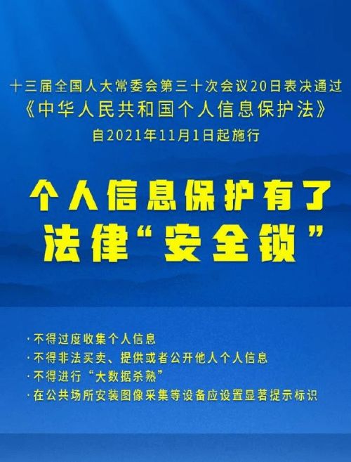 個人信息保護法實施 告別大數據殺熟，迎接信息安全新時代